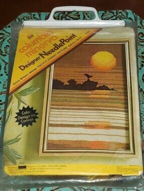 Mid-Century 1973 Columbia Minerva "Pacific Sunset Picture"